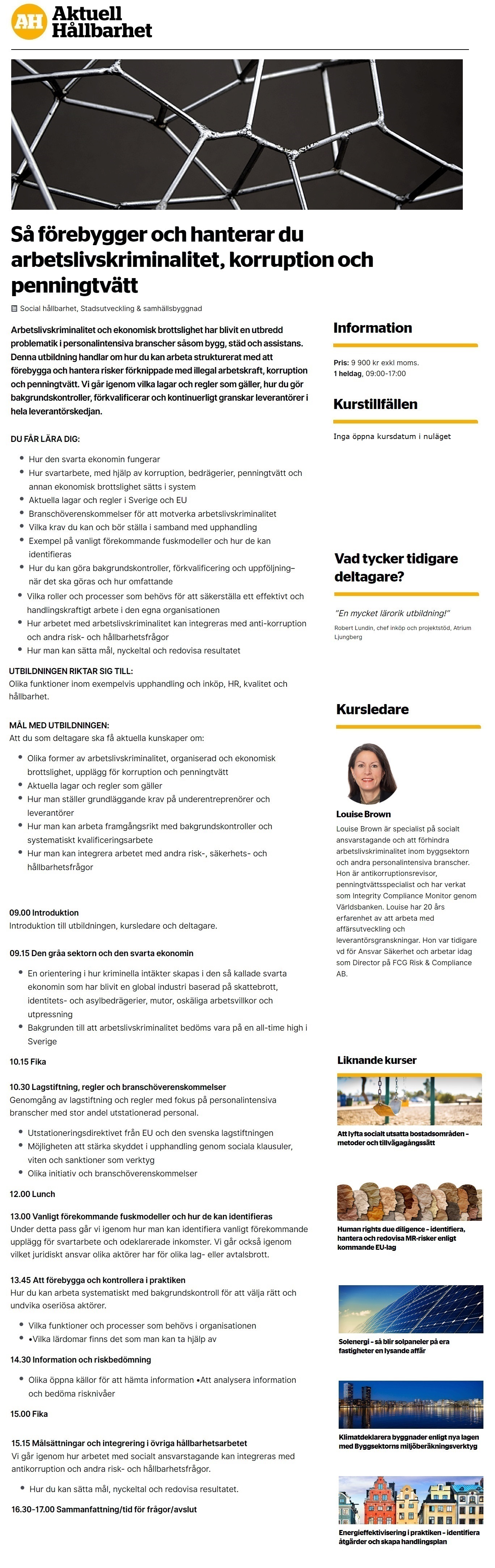 Human rights due diligence – identifiera, hantera och redovisa MR-risker enligt kommande EU-lag