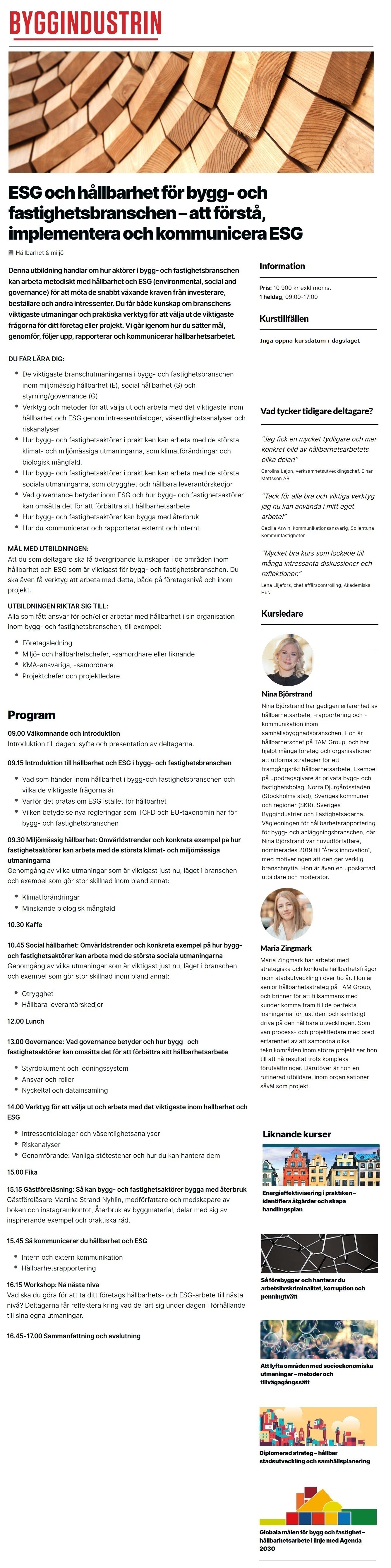 Hållbarhet för bygg- och fastighetsbolag – prioritera åtgärder, följa upp och kommunicera