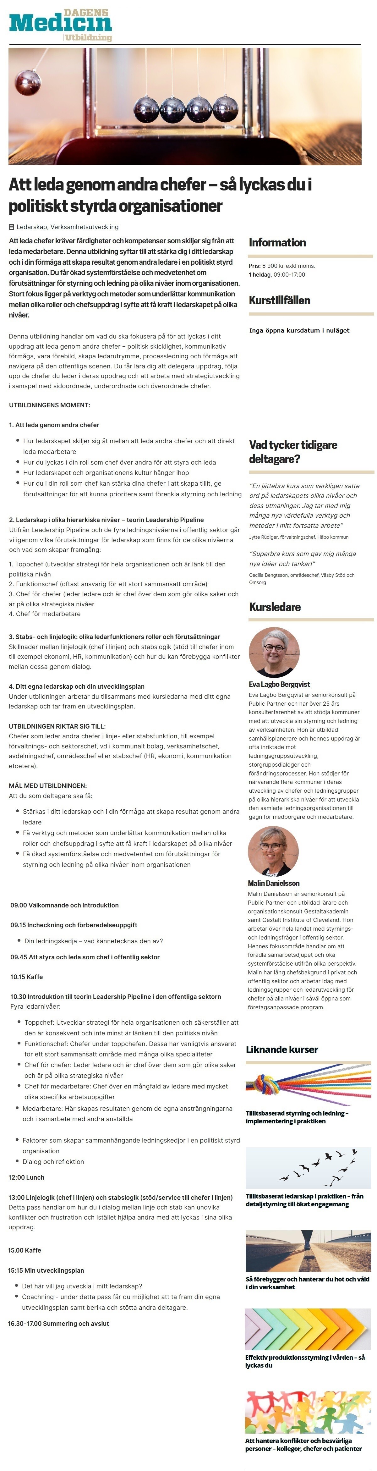 Att leda genom andra chefer – så lyckas du i politiskt styrda organisationer