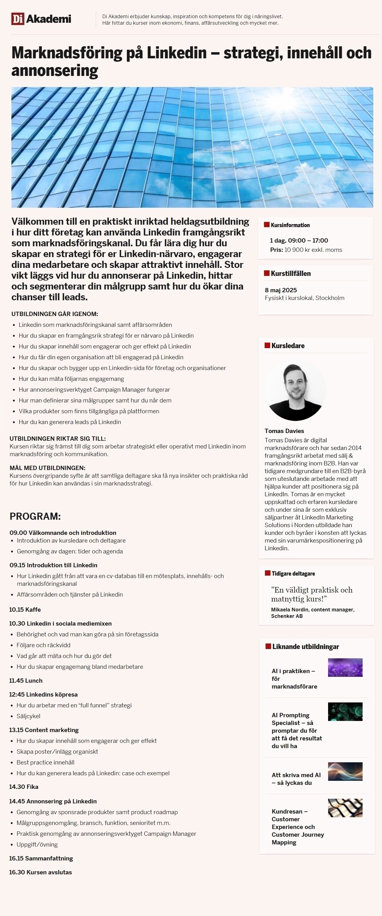 Marknadsföring på Linkedin – strategi, innehåll och annonsering