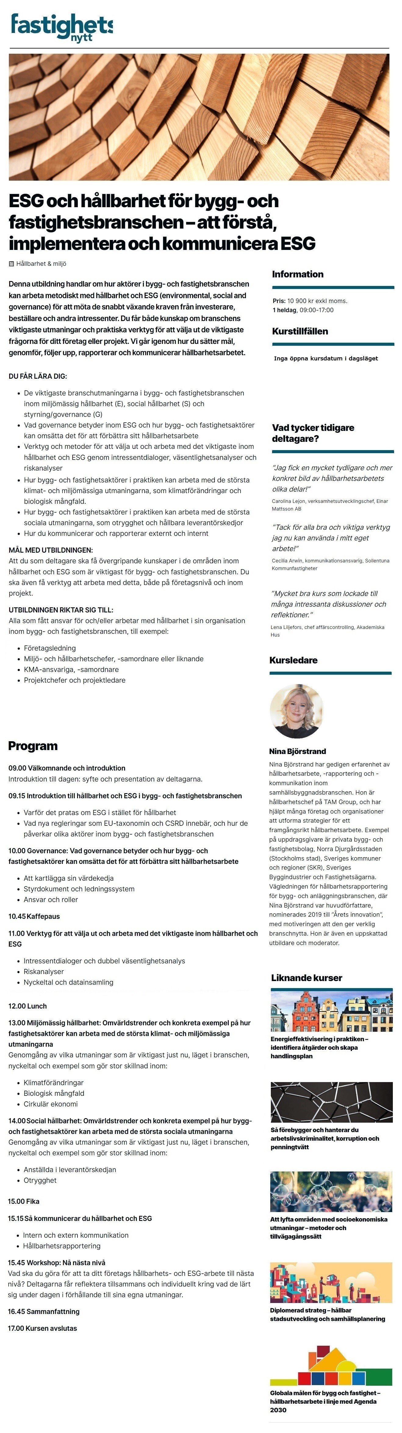 Hållbarhet för bygg- och fastighetsbolag – prioritera åtgärder, följa upp och kommunicera