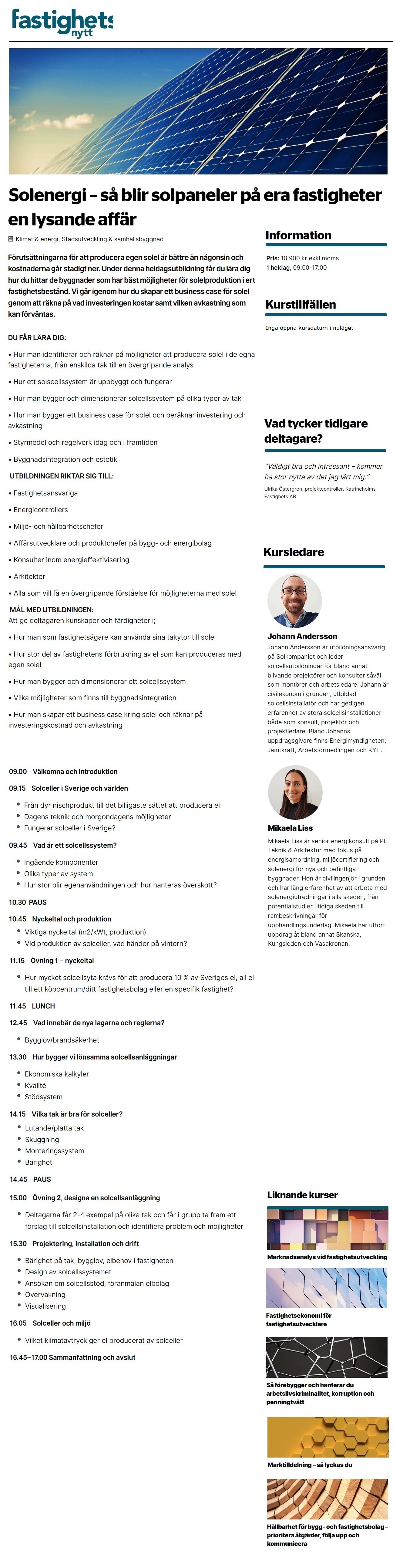 Solenergi – så blir solpaneler på era fastigheter en lysande affär