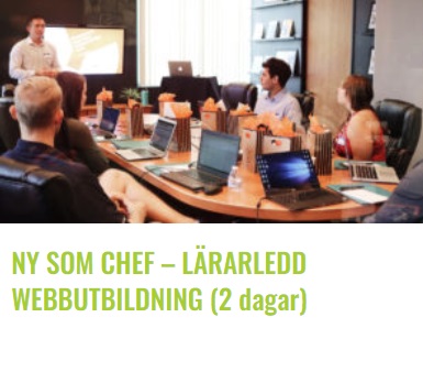 bilden Ny som chef webb