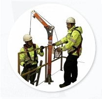 crux lutet utrymme och fallskydd